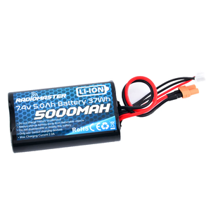 แบตเตอรี่ LiPo Radiomaster 2S 7.4V 5000mAh กำลังไฟสูง สำหรับเครื่องบินบังคับวิทยุ - Product Image 2
