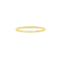 Silver 925 Plain Band Minimalist Jewelry 18K Gold Plated Custom Sterling Silver 925 Simple Classic Style Thin Stackable Plain Band Ring For Women