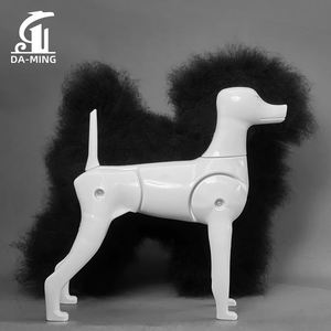 Huisdier Simulatie Haarverzorging Oefenen Hond Standaard Poedel Volledig Lichaam Skeletmodel Hondentrimmen Zwart Onderwijs scheren oefenen - Product Image 1