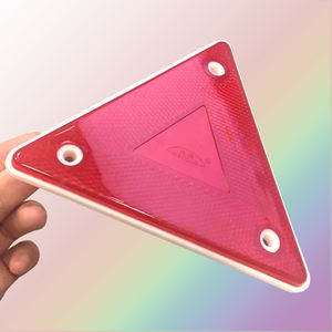 Yüksek kaliteli orijinal üçgen reflektör işareti ışıkları yeni araba ışık aksesuarları yarı römork kamyon için sıcak satış - Product Image 2