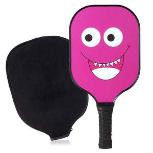 Juego de Palas de Pickleball de Fibra de Vidrio Personalizadas para Niños, Núcleo de Panal, Ligeras, Duraderas, Raqueta de 14 mm, Bolsa de Transporte de Poliéster, Interior - Product Image 4
