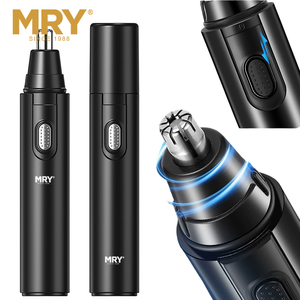 เครื่องโกนหนวด mry MINI 3 in 1แบบชาร์จไฟได้เครื่องโกนหนวดเคราเครื่องเล็มขนจมูกแบบมืออาชีพไร้สายเครื่องเล็มขนหูและจมูกสำหรับผู้ชาย - Product Image 3