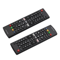 Control Remoto Universal de Código Fijo AKB75375604 de Alta Calidad con Teclas de Acceso Directo para Streaming, Compatible con LG Smart TV