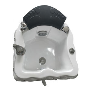 Bassin de pédicure 2 en 1 en ABS pour salon de beauté, avec lumière et massage, pour soins des pieds et bain de pieds - Product Image 5