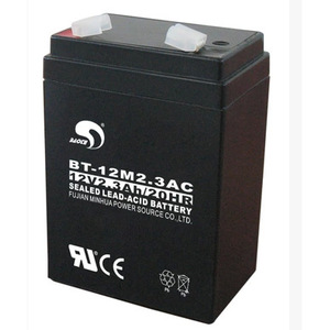 Sitek <b>Batteries</b> BT-12M2.3AC <b>12V</b> 2.3Ah Sealed Lead Acid <b>Battery</b> For Security And Fire Protection - Product Image 1