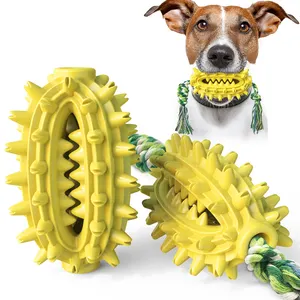 Welpe New Style Custom ized Cactus Chew Zahnbürste Pet Toys Custom mit Seil