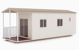 Niedrige Kosten und schnelle Montage Modular Home Fertighaus Tragbares Container haus Leichte Stahl konstruktion Villa <span class=keywords><strong>House</strong></span> - Product Image 3