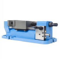 Etau pneumatique TEBAK pour fraiseuse, ouverture 0-100 mm, étau à air 5-6 pouces, étau de banc hydraulique