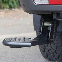 Escalón Plegable para Puerta Trasera de Camioneta, Modificación de Pedal para Puerta Trasera, Compatible con Tacoma, Hilux Revo, Ford F150