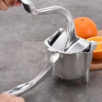 Best verkochte kleine draagbare multifunctionele handmatige citruspers van aluminiumlegering voor fruit & groenten