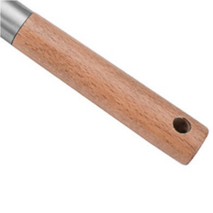 Juego de Cortador y Espátula para Pizza con Mango de Madera, Cortador de Pizza de Acero Inoxidable Premium y Herramienta para Servir para Hornear - Product Image 4