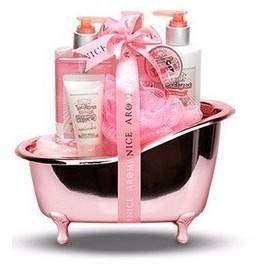 Caja de Almacenamiento para Bañera Moet & Chandon, Organizador de Maquillaje Dorado, Rojo y Oro Rosa, Porta Cosméticos de Escritorio - Product Image 3