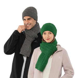 Ensemble <span class=keywords><strong>Bonnet</strong></span> <span class=keywords><strong>et</strong></span> Écharpe Chauds Mode Automne/Hiver 2026 – Ensemble Deux Pièces Tricoté <span class=keywords><strong>Bonnet</strong></span> <span class=keywords><strong>et</strong></span> Écharpe pour Hommes <span class=keywords><strong>et</strong></span> Femmes - Product Image 4