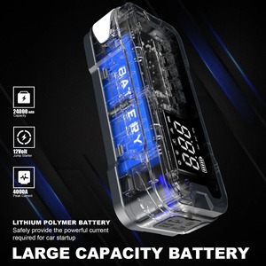 Automobile Emergency Start Power Source Inflatable All-in-One <b>Battery</b> Multi-Function Ignition Power Supply Vehicle Air <b>Pump</b> - Product Image 4