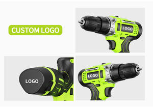 Destornilladores Eléctricos Portátiles Multifuncionales Mini, Juego de Taladro Inalámbrico de Mano, Personalizado de Fábrica <span class=keywords><strong>con</strong></span> <span class=keywords><strong>Luz</strong></span> LED Verde - Product Image 3