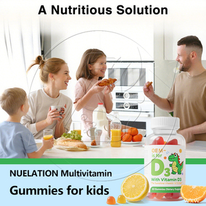 La mejor vitamina D3 personalizada Gomitas Desarrollo óseo Soporte nutricional Multivitamínico Caramelo de goma - Product Image 4