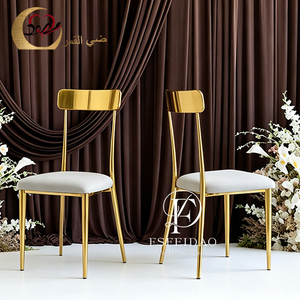 Luxury Stainless Steel Throne Wedding <b>Chairs</b> for Banquet Hall Restaurant For Events - Product Image 2