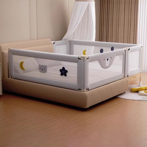 Juego de Cama Modular de Madera Maciza de 3 Piezas para Cama Compartida y Cama Individual para Uso en Dormitorio - Product Image 4
