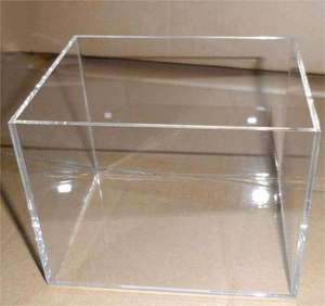 ถังเก็บน้ำอะคริลิกทรงกลมทรงกลมแขวนผนังทรงสี่เหลี่ยมสำหรับตู้ปลาขนาดเล็ก - Product Image 3