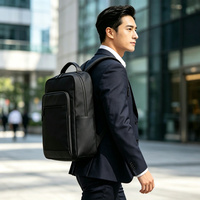 Sac à dos professionnel pour homme en tissu Oxford de qualité supérieure, multi-poches, résistant à l'eau, pour ordinateur portable 15,6 pouces, fournisseur OEM ODM