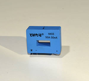YHDC 50A/100A Sensor arus Loop tertutup efek Hall, tipe dudukan Pcb transduser arus +/-15V catu daya ganda - Product Image 3