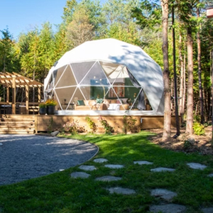 Outdoor Geodesic Dome Luxury Hotel <b>Tent</b> for Glamping SG-DL-009 High-Strength Steel <b>Frame</b> Resists Corrosion and Rust Withstands W - Product Image 1