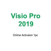 Clé d'activation officielle Visio 2024/2021/2019/2016 Pro, code de licence authentique PP, licence de vente au détail, 100% à vie