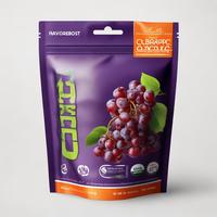 Empaque Premium para Pistachos con Cierre de Presión de Plástico PE Personalizado, Barrera de Oxígeno de Grado Alimenticio con Ventana Transparente