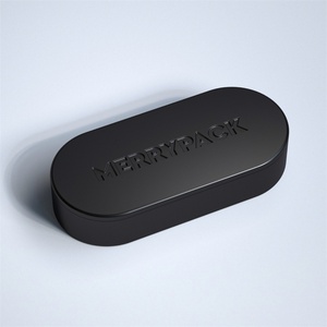 Women 's Magnetic Fashion Metal Tin Case Solid Perfume Container Magnetic Metal <b>Compact</b> Perfume Box - Product Image 3