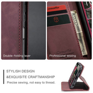 <span class=keywords><strong>Custodia</strong></span> a Portafoglio in Pelle Effetto Pelle CaseMe per Samsung <span class=keywords><strong>Galaxy</strong></span> S23 Ultra S22 S21 A12 5G <span class=keywords><strong>A33</strong></span> A14 A34 A54 con Supporto e Chiusura Magnetica - Product Image 3