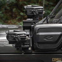Support de fixation double éclairage OMU Genesis Series pour Jeep Wrangler JL 4xe JT – Kits de montage pour système d'éclairage de montant A