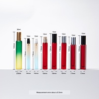 Ensemble cadeau de flacons vaporisateurs de parfum portables à brume fine, rechargeables, étanches, 10 ml et 30 ml