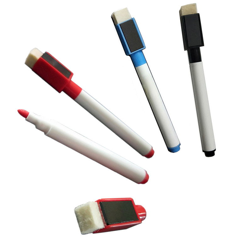 Радуга стираемый маркер для возрастов от 4 до 8 лет цвета сухой wip off CH-5167B с магнитным маркер-кисточка для ногтей крышкой-черный ручек для белой доски