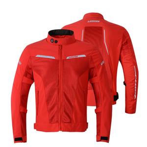 Traje de montar <span class=keywords><strong>en</strong></span> motocicleta para hombre, chaqueta transpirable de malla de primavera y verano, traje de tensión, traje de motocicleta anticaída - Product Image 1