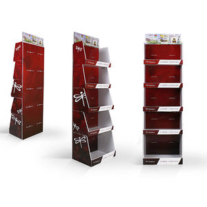 Exhibidores de Cartón Resistentes, Plegables, de Pie, para Minoristas, con Tamaño y Color Personalizables - Product Image 6