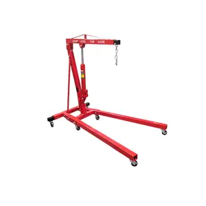 Professional Chinese Supplier Hydraulic Jack Lift Shop Engine Crane Foldable Engine Hoist With Better Price