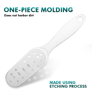 Nouveau professionnel pédicure pied fichier Double face réutilisable en acier inoxydable fissuré peau cors callosités dissolvant <span class=keywords><strong>pieds</strong></span> <span class=keywords><strong>râpe</strong></span> - Product Image 2