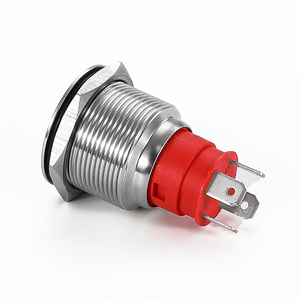 316 thép không gỉ 12V 220V 20A kim loại thép không gỉ ánh sáng Power <span class=keywords><strong>push</strong></span> <span class=keywords><strong>button</strong></span> Marine chuyển - Product Image 2