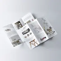 अनुकूलित पत्रिका सूची विवरणिका मुद्रण रंग के कागज छोटे विवरणिका उत्पादन अनुदेश मैनुअल मुद्रण