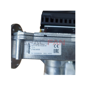 NRV148/2040-3633-010204 55724.50030 148mm DC Blower <b>Fan</b> 24V 3600RPM 420CFM 180W Transit HVAC <b>Fan</b> - Product Image 3