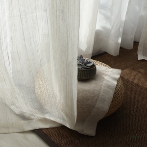 Tende Trasparenti <span class=keywords><strong>in</strong></span> Misto Lino di Alta Qualità YCSP, Tende <span class=keywords><strong>in</strong></span> Cotone e Lino per Finestre di Soggiorni e Camere da Letto - Product Image 3