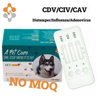 Hond Babesia Canis BAB Colloïdaal Goud Teststrips Ecologisch Plastic Hondentestkit