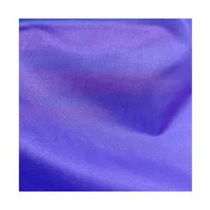 Promotion Wholesale 30D Shiny Luminous Lattice 100% Nylon Taffeta Fabric Waterproof Ultralight Ripstop Nylon Outdoor Fabric