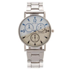 Reloj de pulsera automático de lujo estilo aventura GMT, reloj de pulsera mecánico de acero inoxidable con hora dual para hombre - Product Image 1