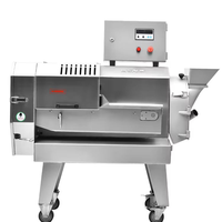 Cortadora de Frutas y Verduras Multifuncional Comercial DQC140, Motorizada, Automática, para Rebanar, Cortar en Cubos y Triturar, para Servicios de Catering y Fábricas de Alimentos