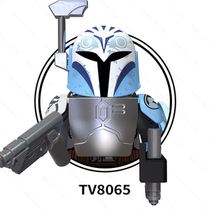 Tv6108 Chỉ Huy <span class=keywords><strong>Fox</strong></span> Mini Không Gian Chiến Tranh Hành Động Con Số Đồ Chơi Xây Dựng Khối Đội Hình Nhân Bản Trooper Rõ Bóng Trẻ Em Quà Tặng Đồ Chơi - Product Image 3