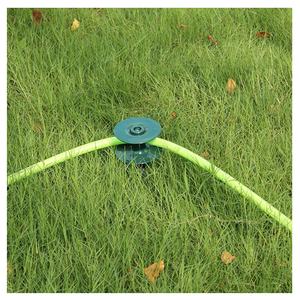 Guide de tuyau bon marché, <span class=keywords><strong>rouleau</strong></span> lisse de jardin, Guide de tuyau métallique avec pointe en alliage de Zinc robuste pour la Protection de la pelouse - Product Image 4