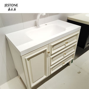 Guangdong lavanderia superficie solida <span class=keywords><strong>lavabo</strong></span> a mano fornitori lavelli da bagno moderni - Product Image 1