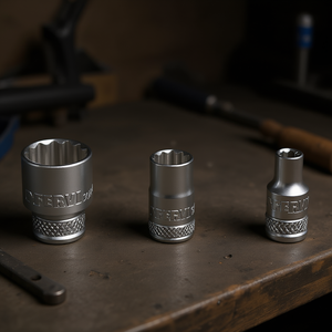 Llave de Tubo Poligonal Fervi, Serie Normal, 12 Puntas, Acero al Cromo Vanadio, 1/2 de Pulgada, Grado Industrial, Reparación Automotriz, Italia - Product Image 3