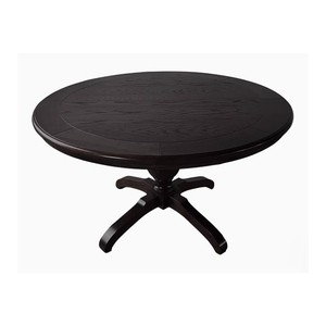 <strong>Stable</strong> Customized Furniture Villa Apartment Four Seater Modern Round Dining <strong>Table</strong> Set Solid Walnut Wood <strong>Table</strong> - Product Image 5